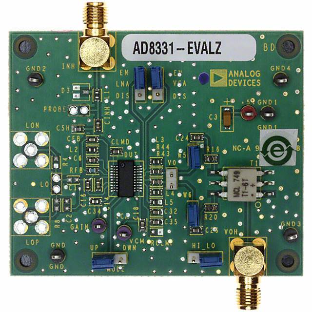 AD8331-EVALZ Analog Devices Inc.  Cartes d'évaluation - Amplificateurs opérationnels